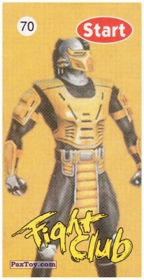PaxToy.com  Карточка / Card 70 Mortal Kombat - Cyrax из Start: Fight Club Карточки