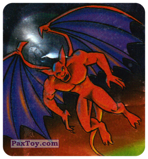 PaxToy.com  Наклейка / Стикер Персонаж - Красный Крылатый Демон из Boomer: Horror Monsters