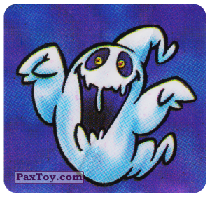PaxToy.com  Наклейка / Стикер Персонаж - Приведение из Boomer: Horror Monsters