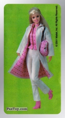 PaxToy.com  Наклейка / Стикер 01 Кукла Барби из Boomer: Barbie