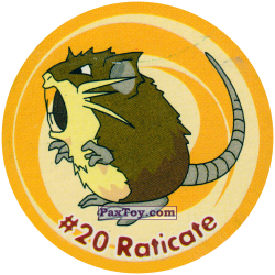 PaxToy 020 Raticate #020 A