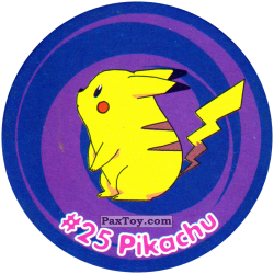 PaxToy 029 Pikachu #025 (Blue Purple) A