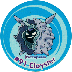 PaxToy.com 097 Clayster #091 из Nintendo: Caps Pokemon 3 (Green)