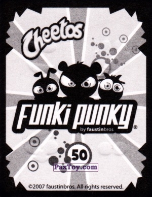 PaxToy.com - 50 Четыре Мордочки (Сторна-back) из Cheetos: Funki punky 2007