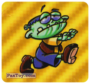 PaxToy.com  Наклейка / Стикер Персонаж - Грустный Зомбик из Boomer: Horror Monsters