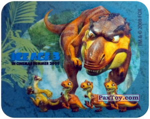 PaxToy.com 01 Тиранозавр из GP Batteries: Ледниковый Период 3