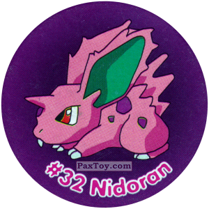 PaxToy.com 029 Nidoran #032 из Nintendo: Caps Pokemon 2000 (Blue)