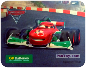 PaxToy.com 04 Francesco Bernoulli / Франческо Бернулли из GP Batteries: Тачки 2