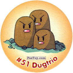 PaxToy 048 Dugtrio #051