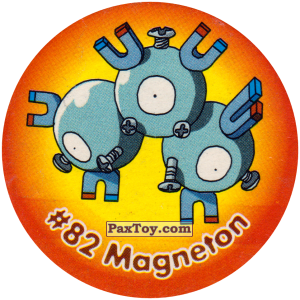 PaxToy.com 093 Magneton #082 из Nintendo: Caps Pokemon 2000 (Blue)