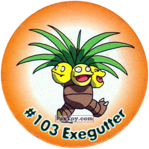 PaxToy.com 110 Exegutter #103 из Nintendo: Caps Pokemon 2000 (Blue)