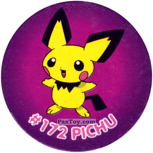 PaxToy.com 171 Pichu #172 из Nintendo: Caps Pokemon 2000 (Blue)