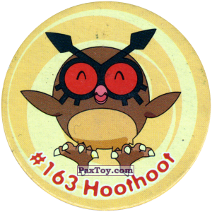 PaxToy.com 179 Hoothoot #163 из Nintendo: Caps Pokemon 3 (Green)