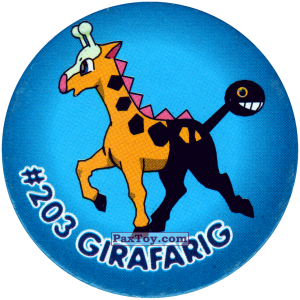 186 Girafarig #203