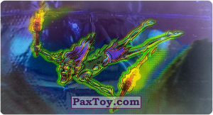 PaxToy.com 21 Скелет с факелами из Boomer: Мега наклейка (Скелеты)