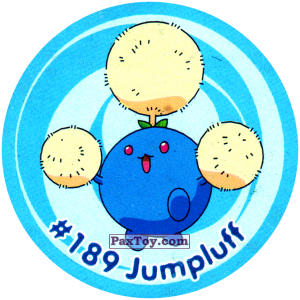 PaxToy.com 219 Jumpluff #189 из Nintendo: Caps Pokemon 3 (Green)