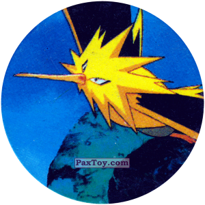 PaxToy.com 234 Zapdos из Nintendo: Caps Pokemon 2000 (Blue)