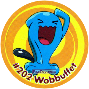 PaxToy.com 236 Wobbuffer #202 из Nintendo: Caps Pokemon 3 (Green)