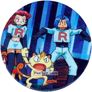 PaxToy.com 240 Team Rocket из Nintendo: Caps Pokemon 2000 (Blue)
