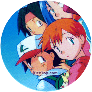 PaxToy.com  Фишка / POG / CAP / Tazo 243 из Nintendo: Caps Pokemon 2000 (Blue)