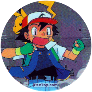 PaxToy.com 254 Ash (Кадр Мультфильма) из Nintendo: Caps Pokemon 2000 (Blue)