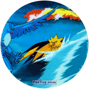 PaxToy.com 265 Покемоны в смерче (Кадр Мультфильма) из Nintendo: Caps Pokemon 2000 (Blue)