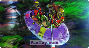 PaxToy.com 27 Скелеты на парном рафтинге из Boomer: Мега наклейка (Скелеты)