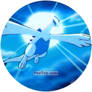 PaxToy.com  Фишка / POG / CAP / Tazo 287 из Nintendo: Caps Pokemon 2000 (Blue)
