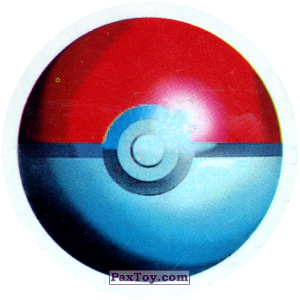 PaxToy.com 295 PokeBall (Кадр Мультфильма) из Nintendo: Caps Pokemon 2000 (Blue)