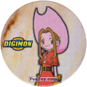PaxToy.com 38 Mimi Tachikawa из Digimon Tazos and Pogs