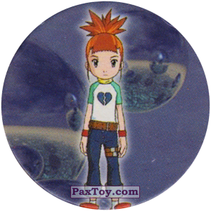 PaxToy.com 40 Rika Nonaka из Digimon Tazos and Pogs