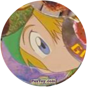 PaxToy.com 46 Takeru Takaisi из Digimon Tazos and Pogs