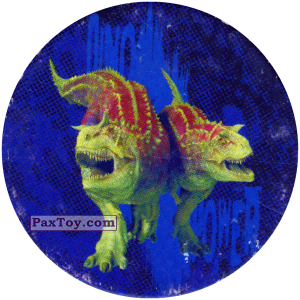 PaxToy.com 015 Carnotaurus из Disney Dinosaur POGS