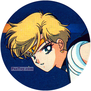 PaxToy.com  Фишка / POG / CAP / Tazo 018 Sailor Uranus из Sailor Moon CAPS