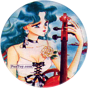 PaxToy.com  Фишка / POG / CAP / Tazo 022 Michiru Kaioh из Sailor Moon CAPS