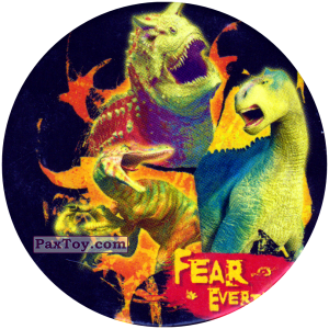 PaxToy.com 060 Fear из Disney Dinosaur POGS