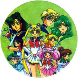 PaxToy.com  Фишка / POG / CAP / Tazo 067 из Sailor Moon CAPS