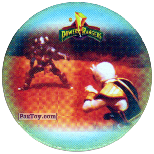 PaxToy.com  Фишка / POG / CAP / Tazo 067 (Color) из Фишки Power Rangers