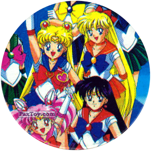 PaxToy.com  Фишка / POG / CAP / Tazo 068 из Sailor Moon CAPS