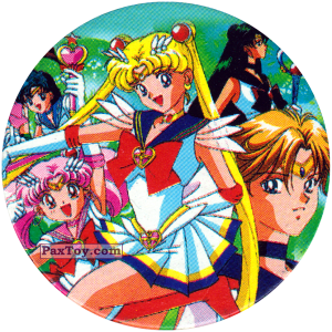PaxToy.com  Фишка / POG / CAP / Tazo 069 из Sailor Moon CAPS
