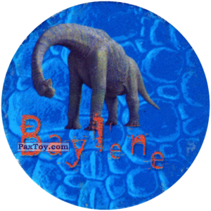 PaxToy.com 078 Baylene Brachiosaurus A из Disney Dinosaur POGS