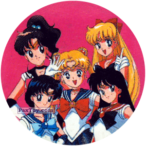 PaxToy.com  Фишка / POG / CAP / Tazo 079 из Sailor Moon CAPS