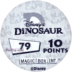 PaxToy.com - 079 Carnotaur (Сторна-back) из Disney Dinosaur POGS