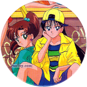 PaxToy.com  Фишка / POG / CAP / Tazo 093 из Sailor Moon CAPS