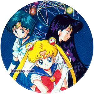 PaxToy.com  Фишка / POG / CAP / Tazo 097 из Sailor Moon CAPS