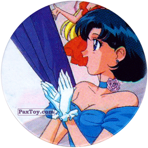 PaxToy.com  Фишка / POG / CAP / Tazo 109 Ami Mizuno из Sailor Moon CAPS