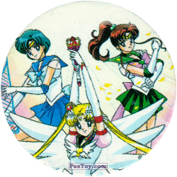 PaxToy 133 Sailor Mercury, Sailor Jupiter and Sailor Moon