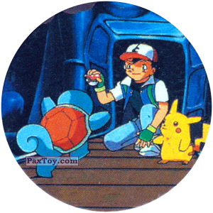 PaxToy.com  Фишка / POG / CAP / Tazo 136 из Nintendo: Caps Pokemon The First Movie (Purple)