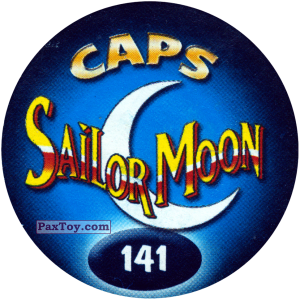 PaxToy.com - Фишка / POG / CAP / Tazo 141 Rei Hino (Сторна-back) из Sailor Moon CAPS