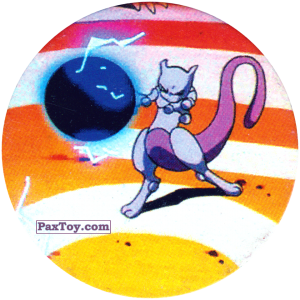 PaxToy.com  Фишка / POG / CAP / Tazo 149 из Nintendo: Caps Pokemon The First Movie (Purple)